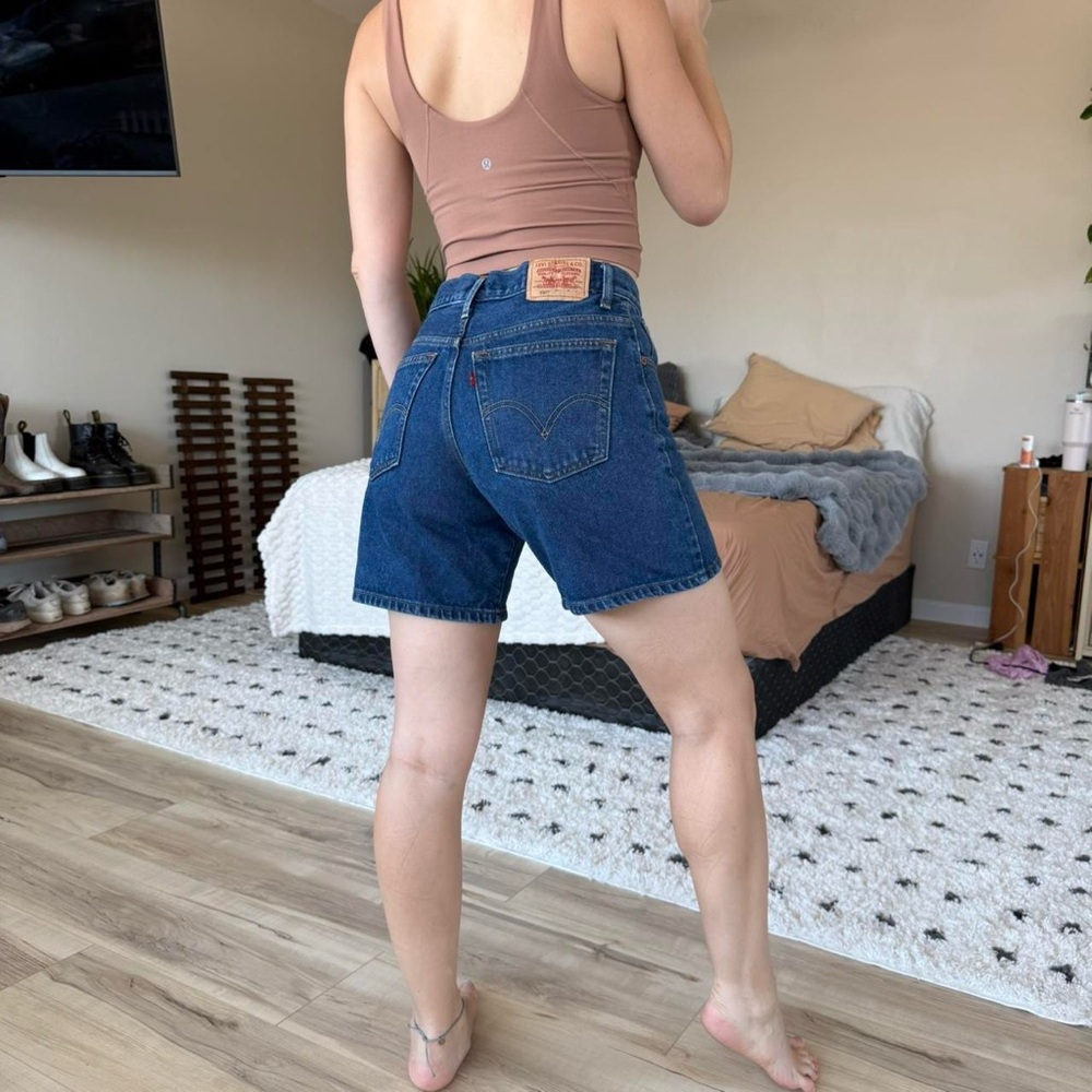 550 Levi's Blue Jean Shorts